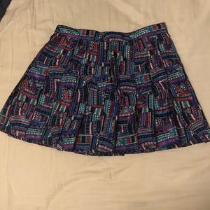 Adorable pleated high waisted skirt